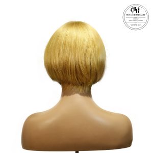 center wig machine made #27 wig remy hair h009