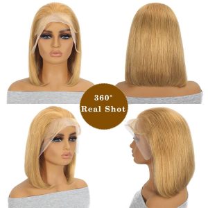 roxane bmb beauty 13x4 promo bob wig remy hair 12 inch
