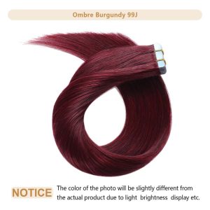 center wig asian raw hair tape in hair extensions