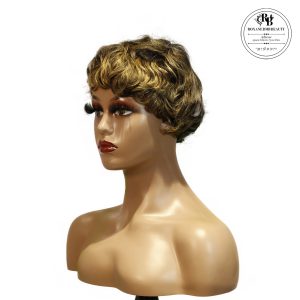 Home center wig machine made wig remy hair h030